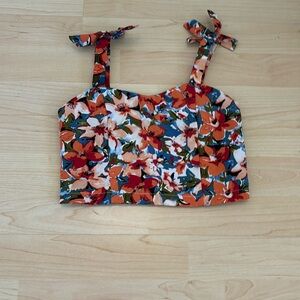 Shein kids flower tank top